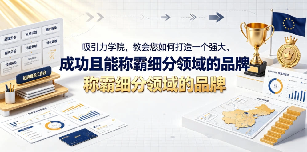 吸引力学院，教会您如何打造一个强大、成功且能称霸细分领域的品牌！【原创双语字幕】