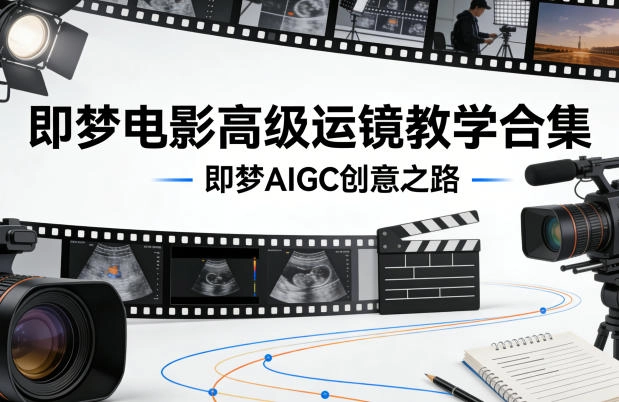 即梦电影高级运镜教学合集,即梦AIGC创意之路 即梦电影高级运镜教学合集,即梦AIGC创意之路
