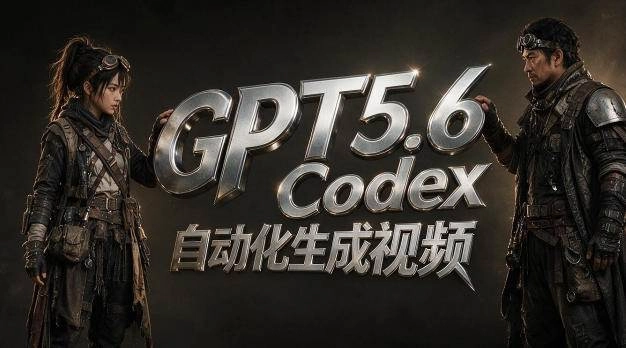 (19393期)GPT5.6+Codex自动化视频生成:提示词设计×角色设定×封面海报×工作流思路,高效产出AI视频 (19393期)GPT5.6+Codex自动化视频生成:提示词设计×角色设定×封面海报×工作流思路,高效产出AI视频