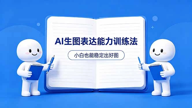 AI生图不是做漂亮图,而是表达能力。这套方法让小白也能稳定出好图 AI生图不是做漂亮图,而是表达能力。这套方法让小白也能稳定出好图