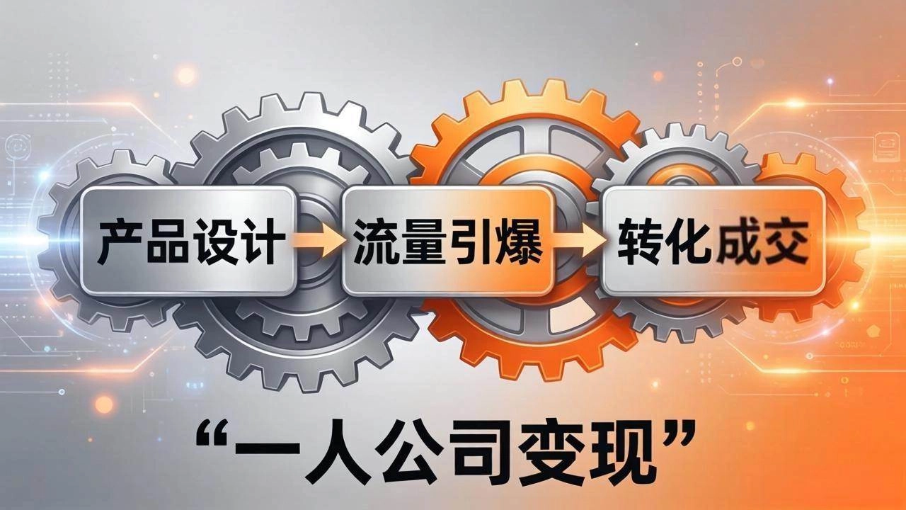 （17864期）一人公司变现全攻略：产品设计+流量引爆+转化成交，打造不受年龄限制的长期事业