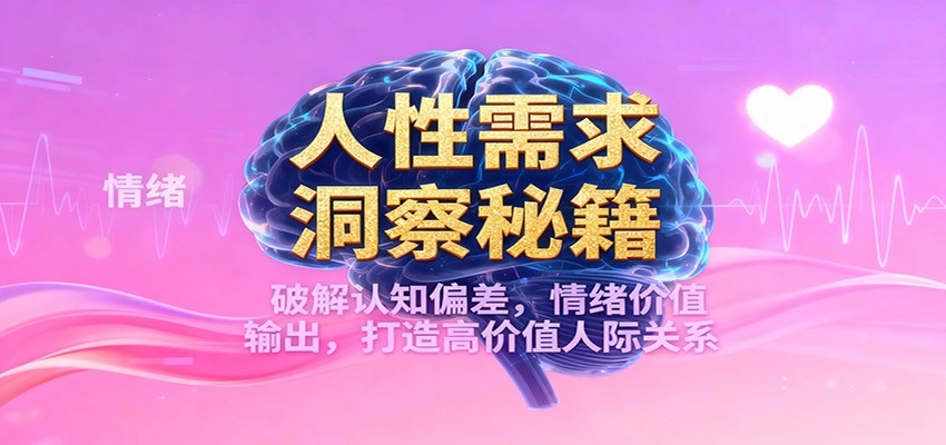图片[1]客创社区-专注互联网轻资产资源整合与分享人性需求洞察秘籍，破解认知偏差，情绪价值输出，打造高价值人际关系客创社区-专注互联网轻资产资源整合与分享客创社区-专注互联网轻资产资源整合与分享