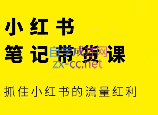 张宾·小红书笔记带货课(更新2026) 张宾·小红书笔记带货课(更新2026)