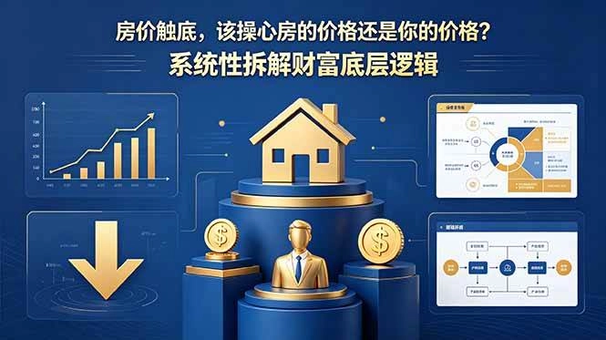 （18602期）付费文章：房价触底，该操心房的价格还是你的价格？系统性拆解财富底层逻辑