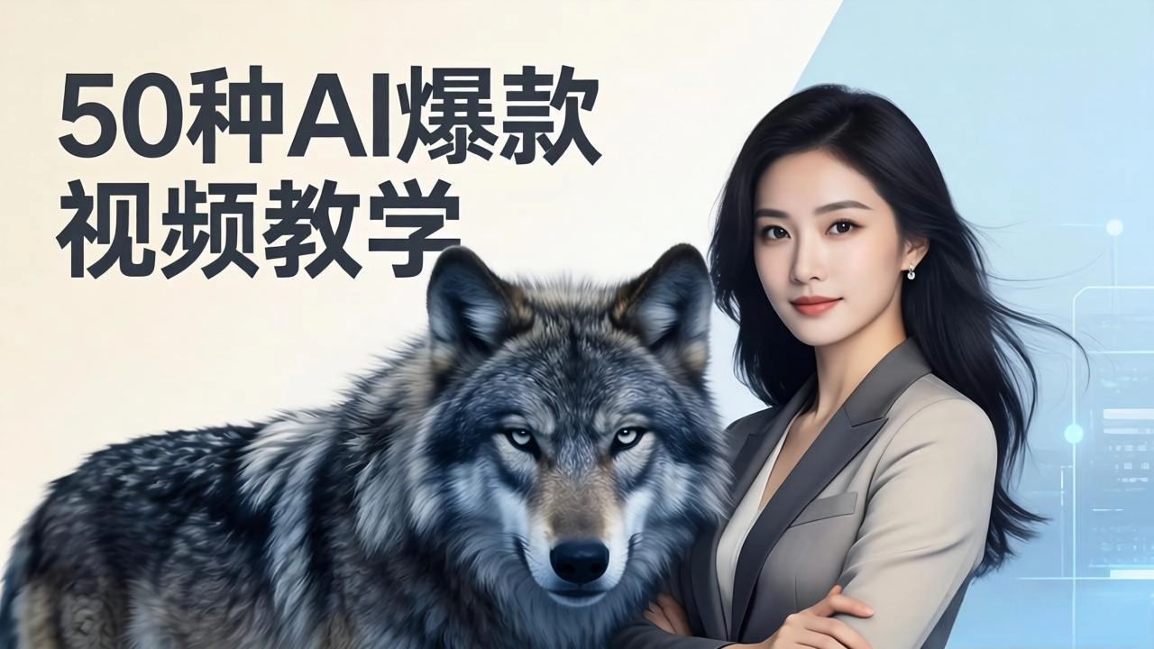 50种AI爆款视频教学:影视级古诗词+治愈萌宠+山海经蛟龙,高阶宝典商业落地 50种AI爆款视频教学:影视级古诗词+治愈萌宠+山海经蛟龙,高阶宝典商业落地