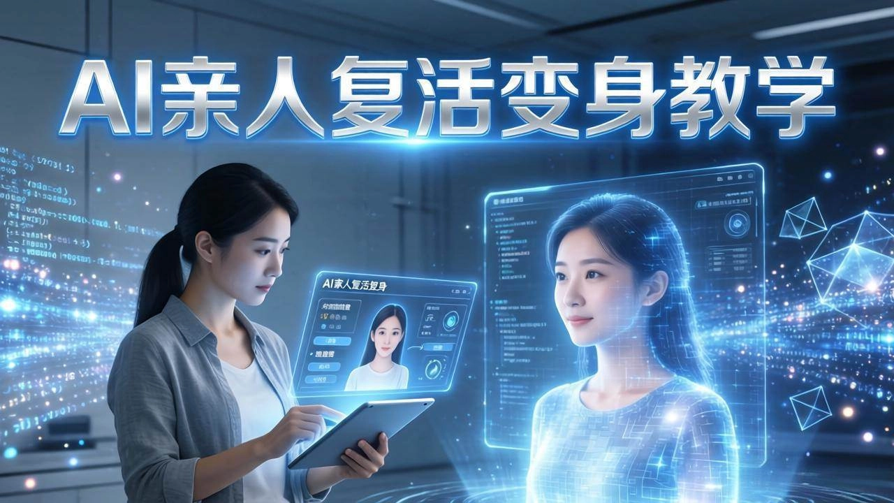 (17940期)AI亲人复活变身教学,最近超级火爆的项目,涨粉超级快,私域引流代做服务,收徒等 (17940期)AI亲人复活变身教学,最近超级火爆的项目,涨粉超级快,私域引流代做服务,收徒等