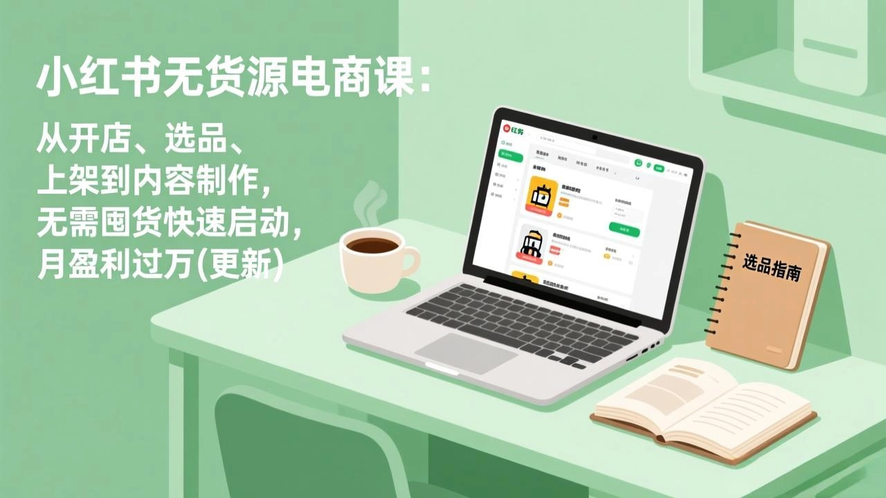 小红书无货源电商课(4月20更新 小红书无货源电商课(4月20更新