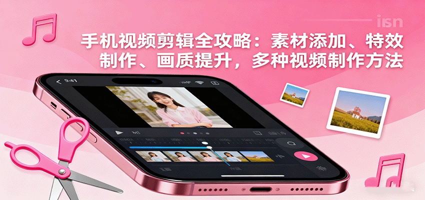 图片[1]客创社区-专注互联网轻资产资源整合与分享手机视频剪辑全攻略：素材添加、特效制作、画质提升，多种视频制作方法客创社区-专注互联网轻资产资源整合与分享客创社区-专注互联网轻资产资源整合与分享