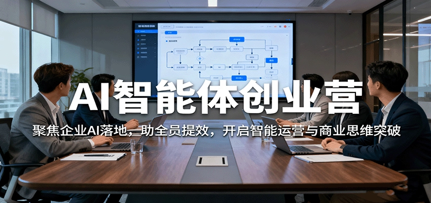 图片[1]客创社区-专注互联网轻资产资源整合与分享AI智能体创业营：聚焦企业AI落地，助全员提效，开启智能运营与商业思维突破客创社区-专注互联网轻资产资源整合与分享客创社区-专注互联网轻资产资源整合与分享