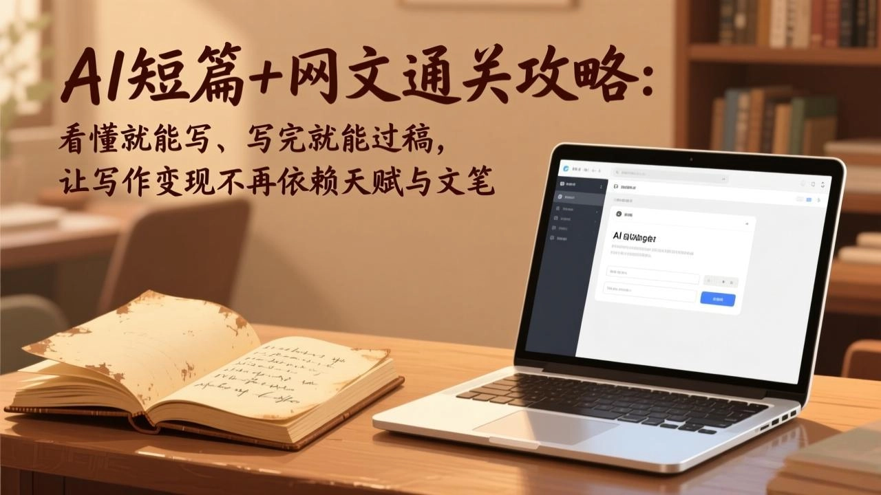 AI短篇+网文通关攻略-更新4月:看懂就能写、写完就能过稿,让写作变现不再依赖天赋与文笔 AI短篇+网文通关攻略-更新4月:看懂就能写、写完就能过稿,让写作变现不再依赖天赋与文笔