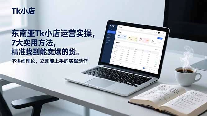 东南亚Tk小店运营实操,7大实用方法,精准找到能卖爆的货。不讲虚理论,立即能上手的实操动作 东南亚Tk小店运营实操,7大实用方法,精准找到能卖爆的货。不讲虚理论,立即能上手的实操动作