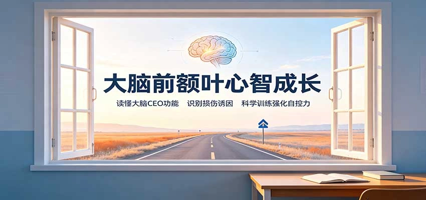 大脑前额叶心智成长:读懂大脑CEO功能,识别损伤诱因,科学训练强化自控力 大脑前额叶心智成长:读懂大脑CEO功能,识别损伤诱因,科学训练强化自控力