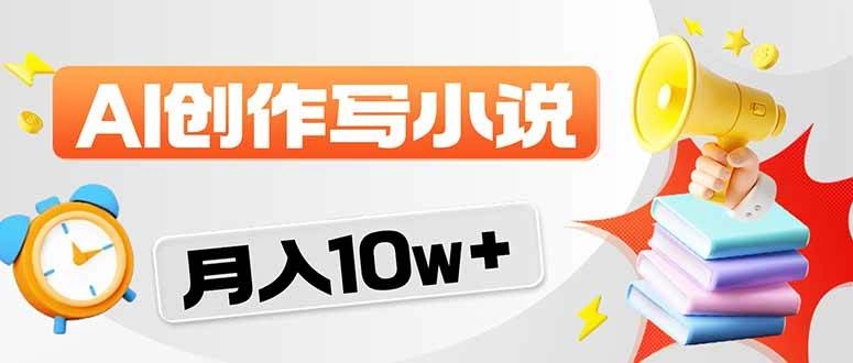 (17788期)2026风口项目AI写小说 轻松实现月入10w+ (17788期)2026风口项目AI写小说 轻松实现月入10w+