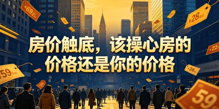 付费文章:房价触底,该操心房的价格还是你的价格 付费文章:房价触底,该操心房的价格还是你的价格
