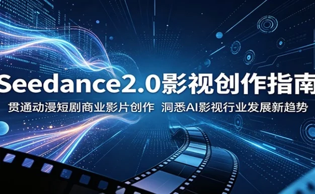 Seedance2.0影视创作指南:贯通动漫短剧商业影片创作,洞悉AI影视行业发展新趋势
