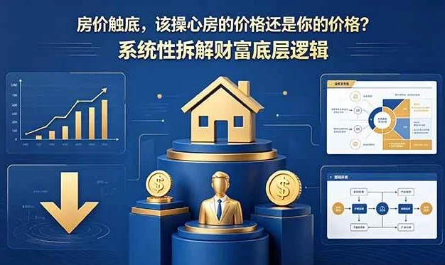 (18602期)付费文章:房价触底,该操心房的价格还是你的价格?系统性拆解财富底层逻辑