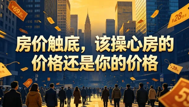付费文章:房价触底,该操心房的价格还是你的价格